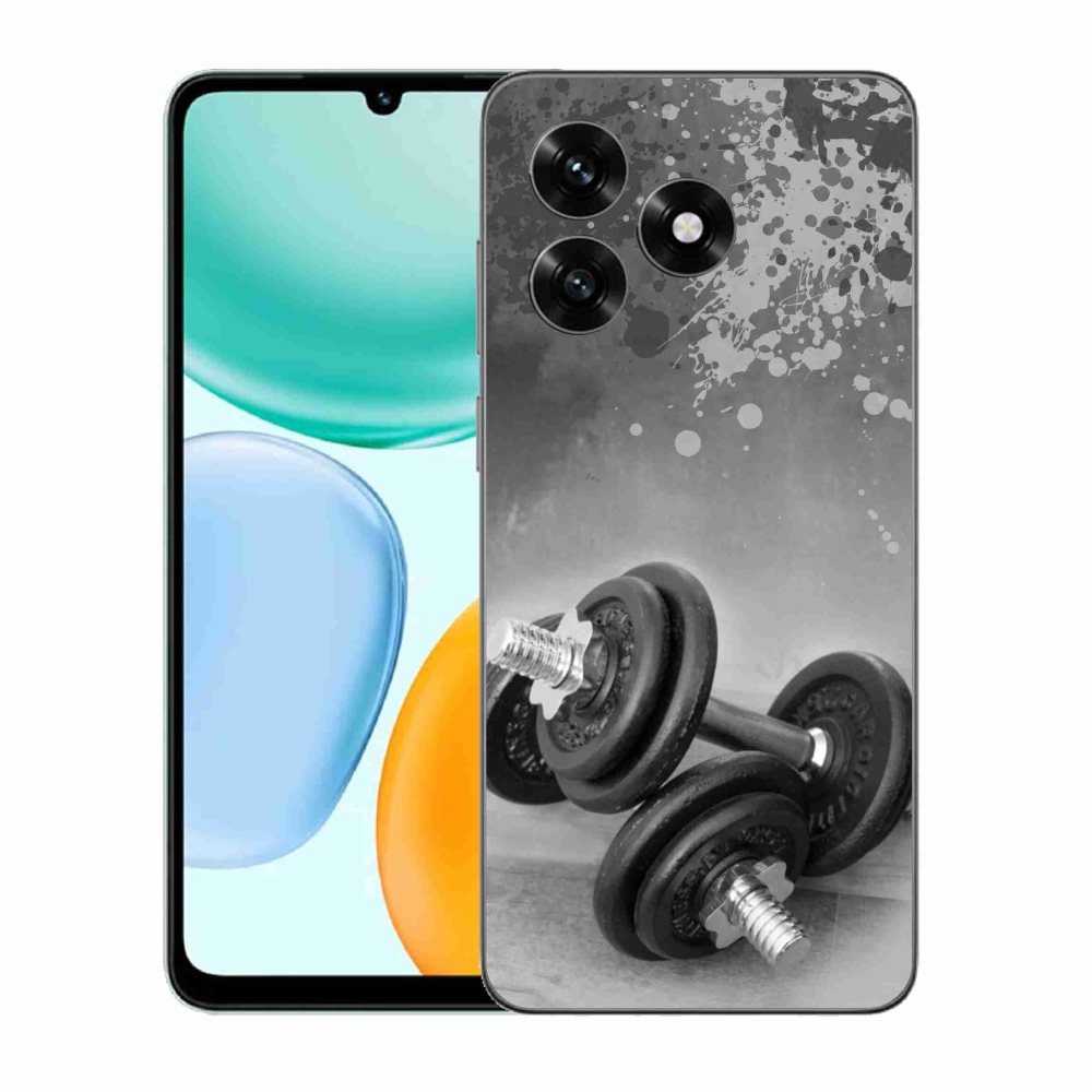 Gélový kryt mmCase na Honor X5c Plus - činky 1