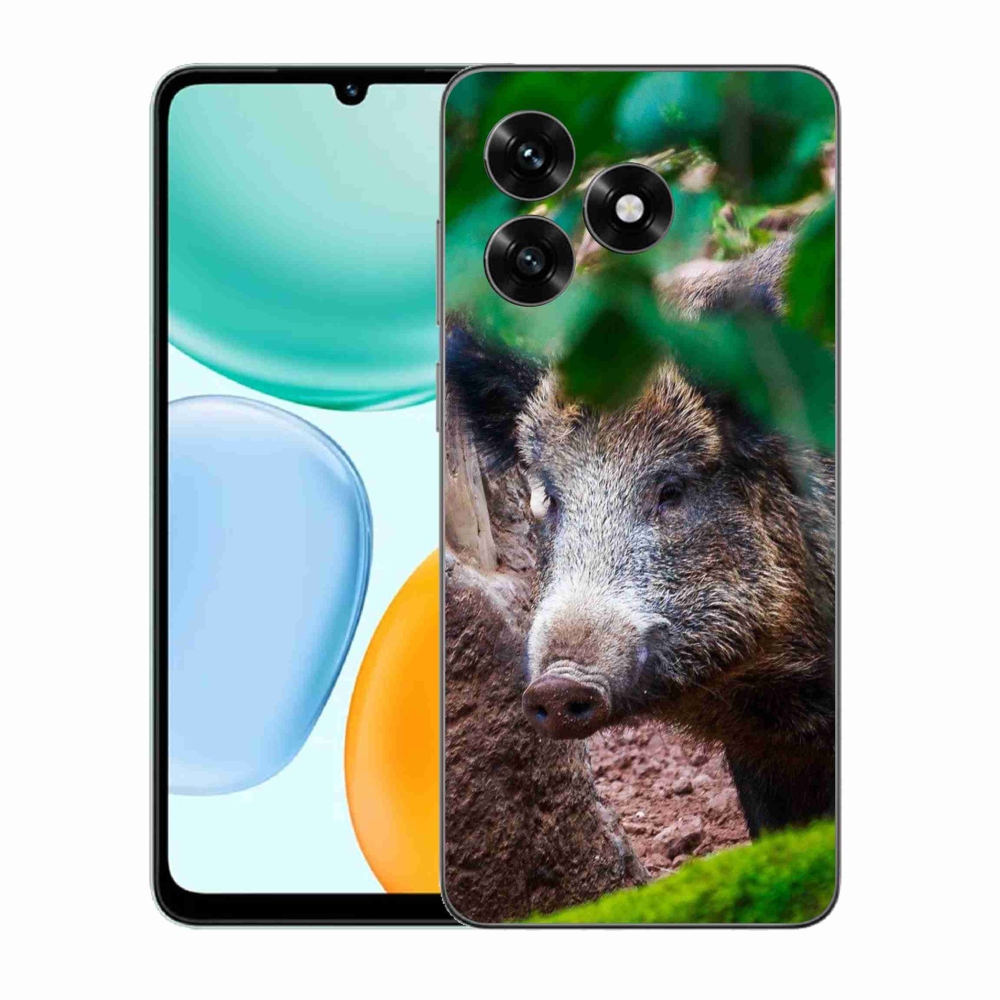 Gélový kryt mmCase na Honor X5c Plus - divoké prasa