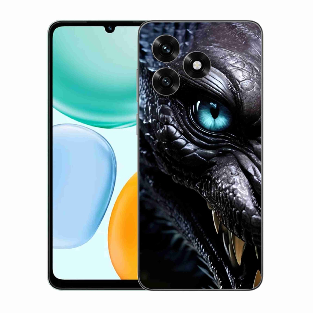 Gélový kryt mmCase na Honor X5c Plus - dračí pohľad