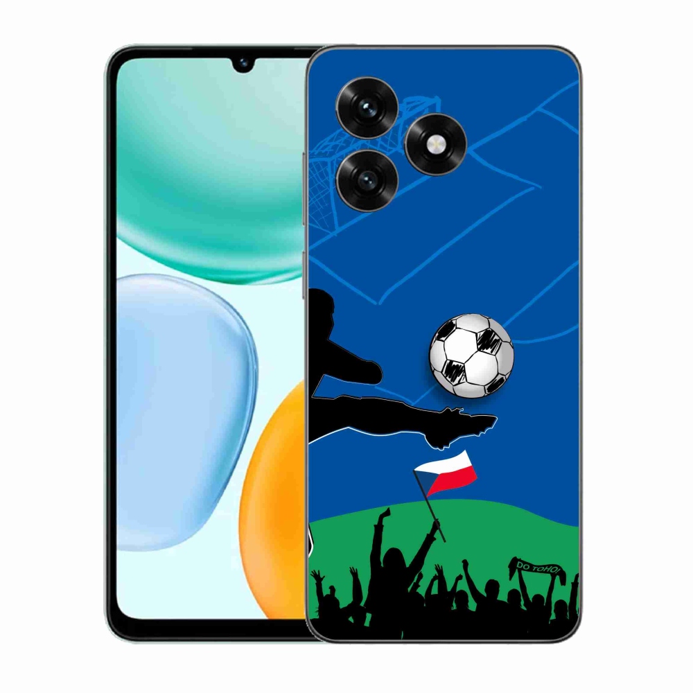 Gélový kryt mmCase na Honor X5c Plus - fanúšikovia futbalu