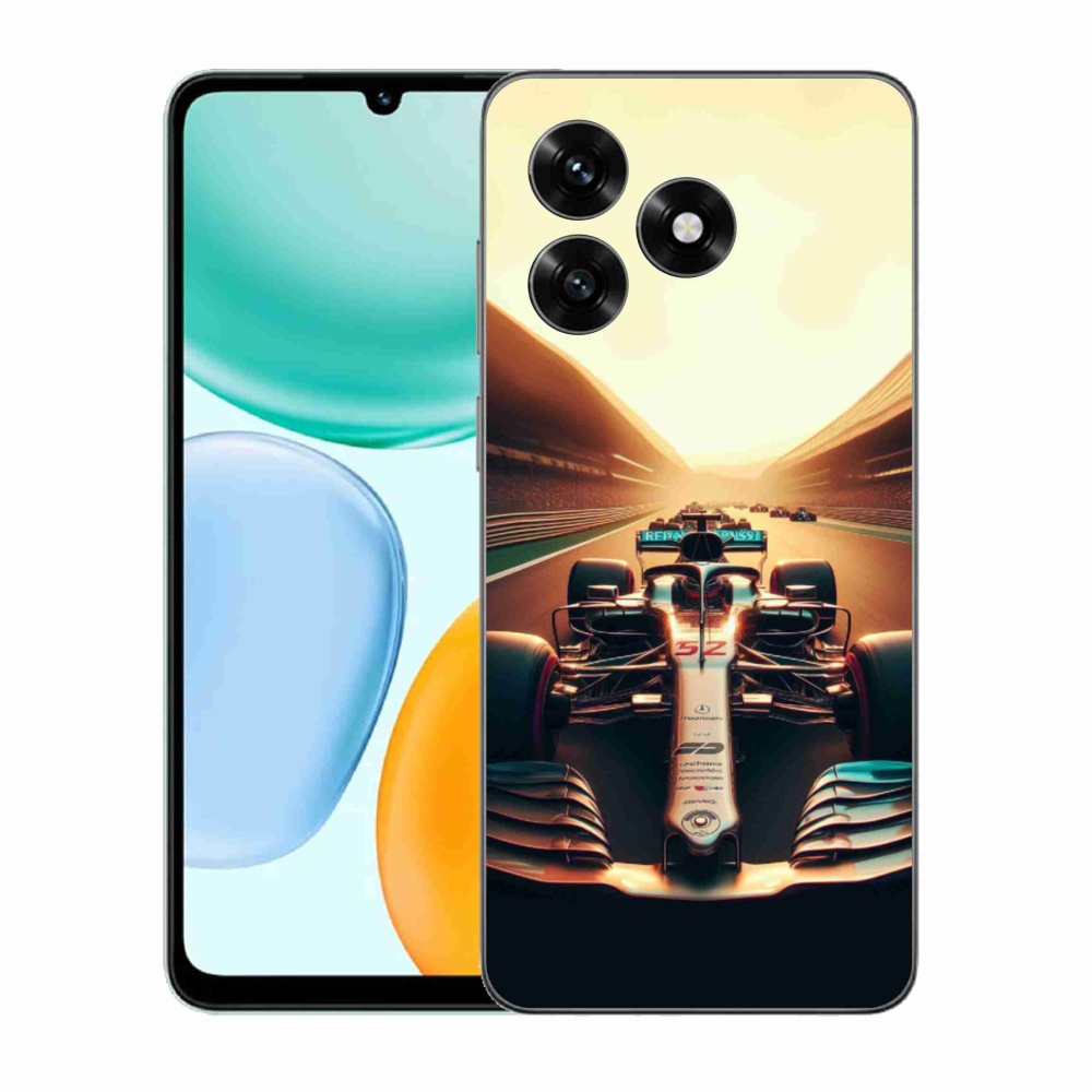 Gélový kryt mmCase na Honor X5c Plus - formula 1