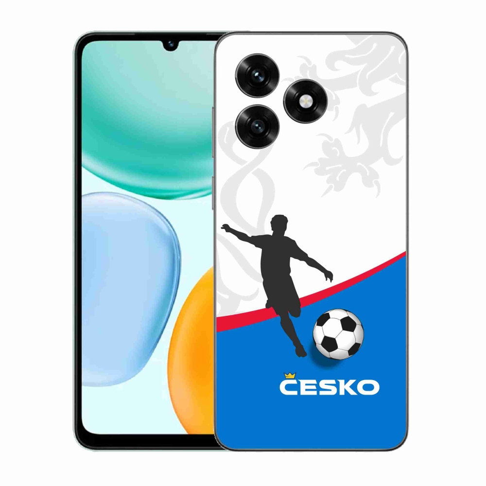 Gélový kryt mmCase na Honor X5c Plus - futbal Česko 1