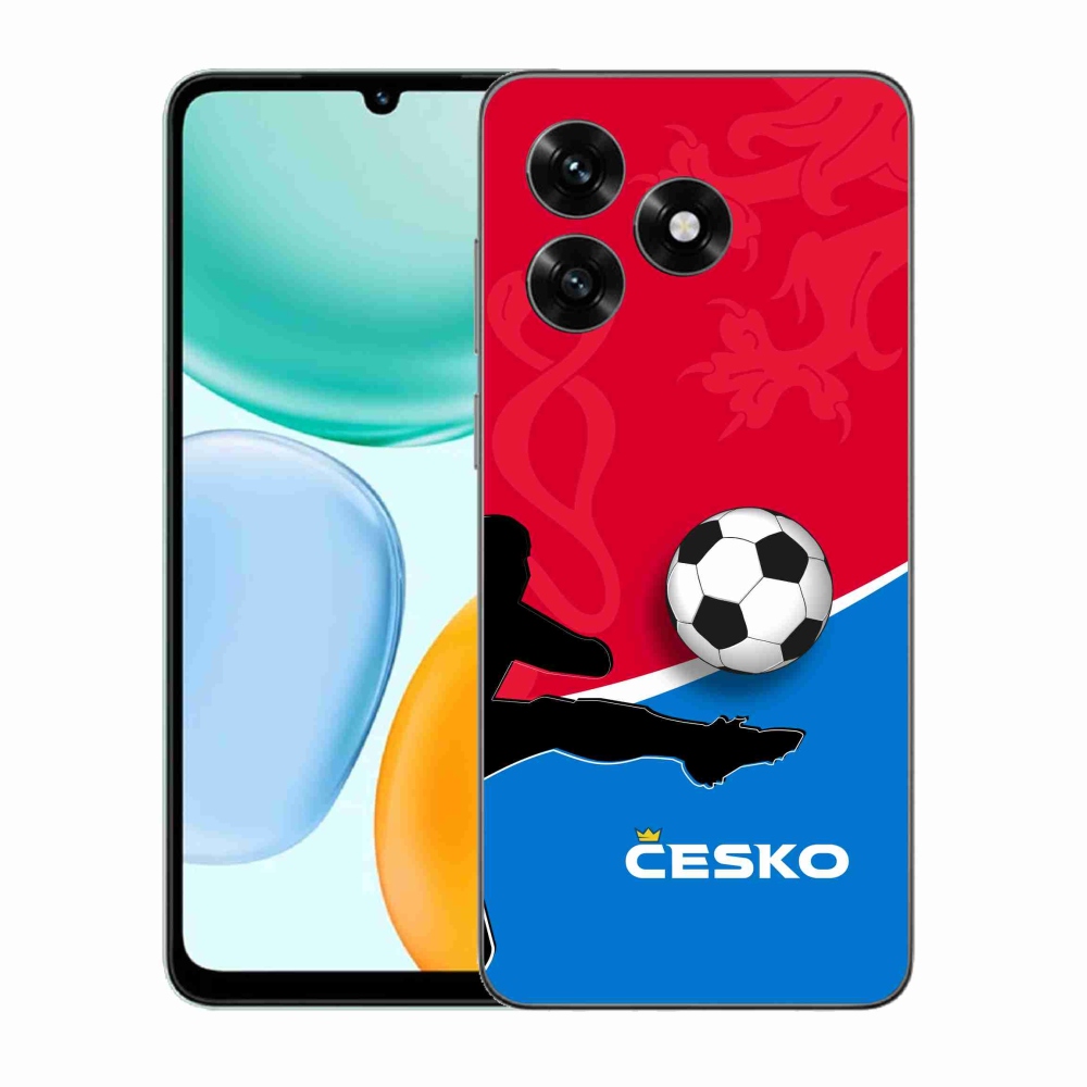Gélový kryt mmCase na Honor X5c Plus - futbal Česko 2