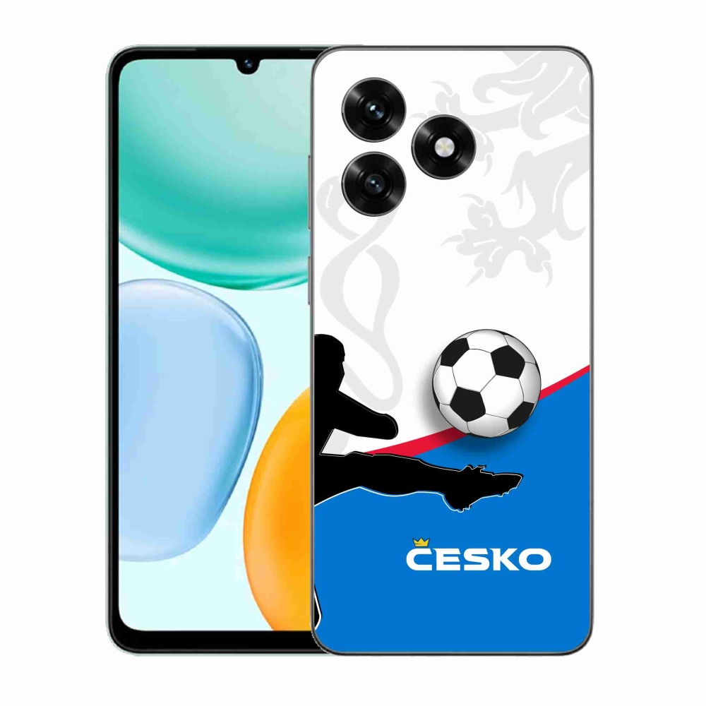 Gélový kryt mmCase na Honor X5c Plus - futbal Česko 3