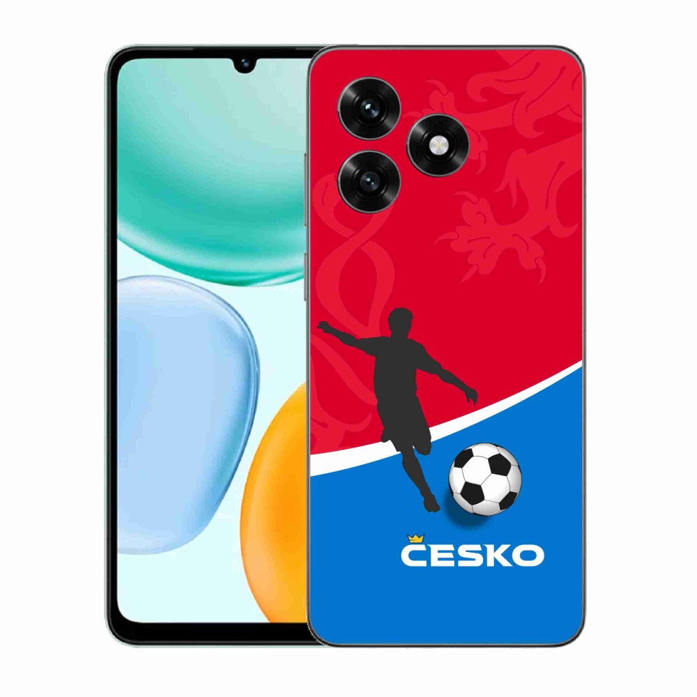 Gélový kryt mmCase na Honor X5c Plus - futbal Česko