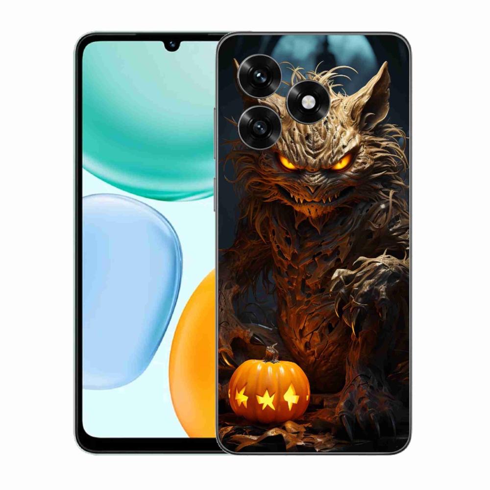 Gélový kryt mmCase na Honor X5c Plus - halloweenska príšera
