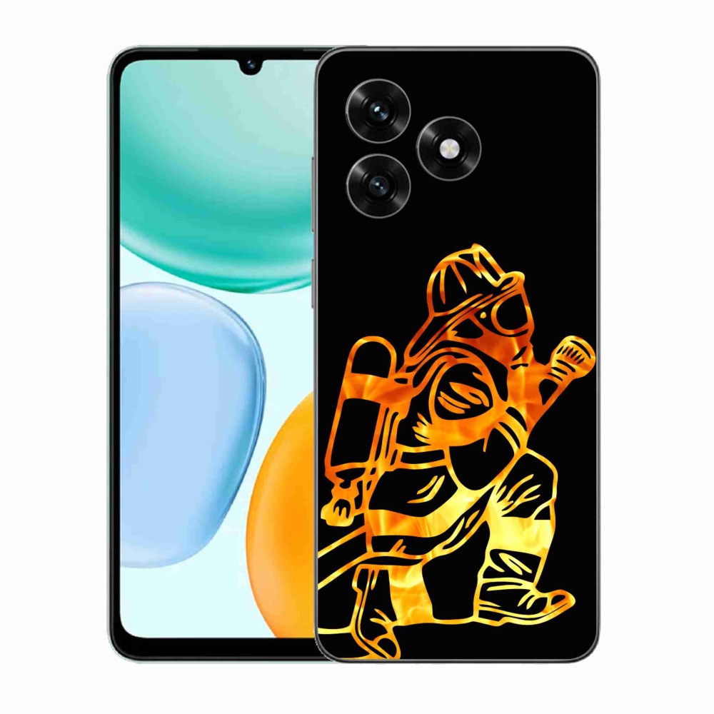 Gélový kryt mmCase na Honor X5c Plus - hasič 1