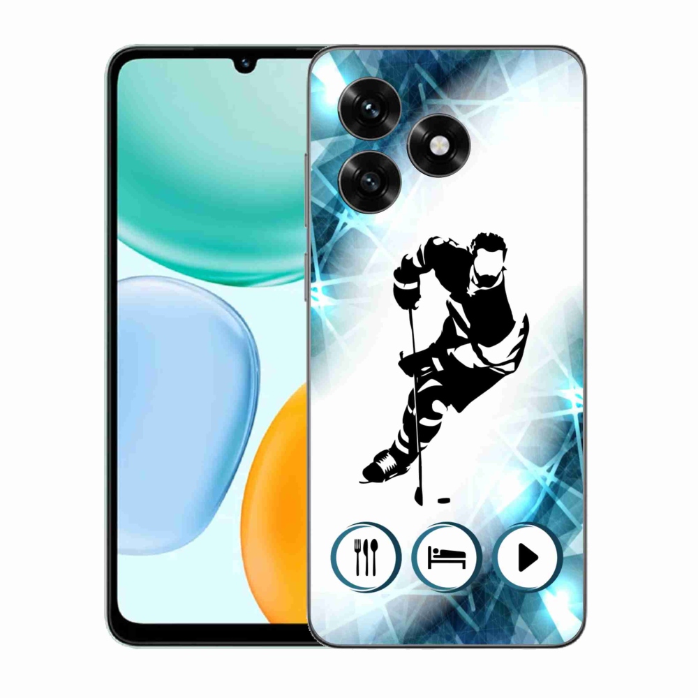 Gélový kryt mmCase na Honor X5c Plus - hokej 1