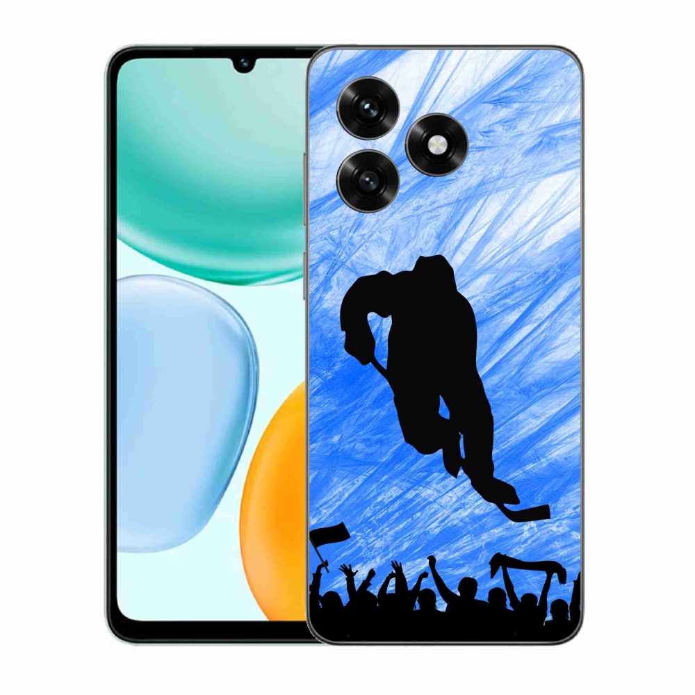Gélový kryt mmCase na Honor X5c Plus - hokejový hráč