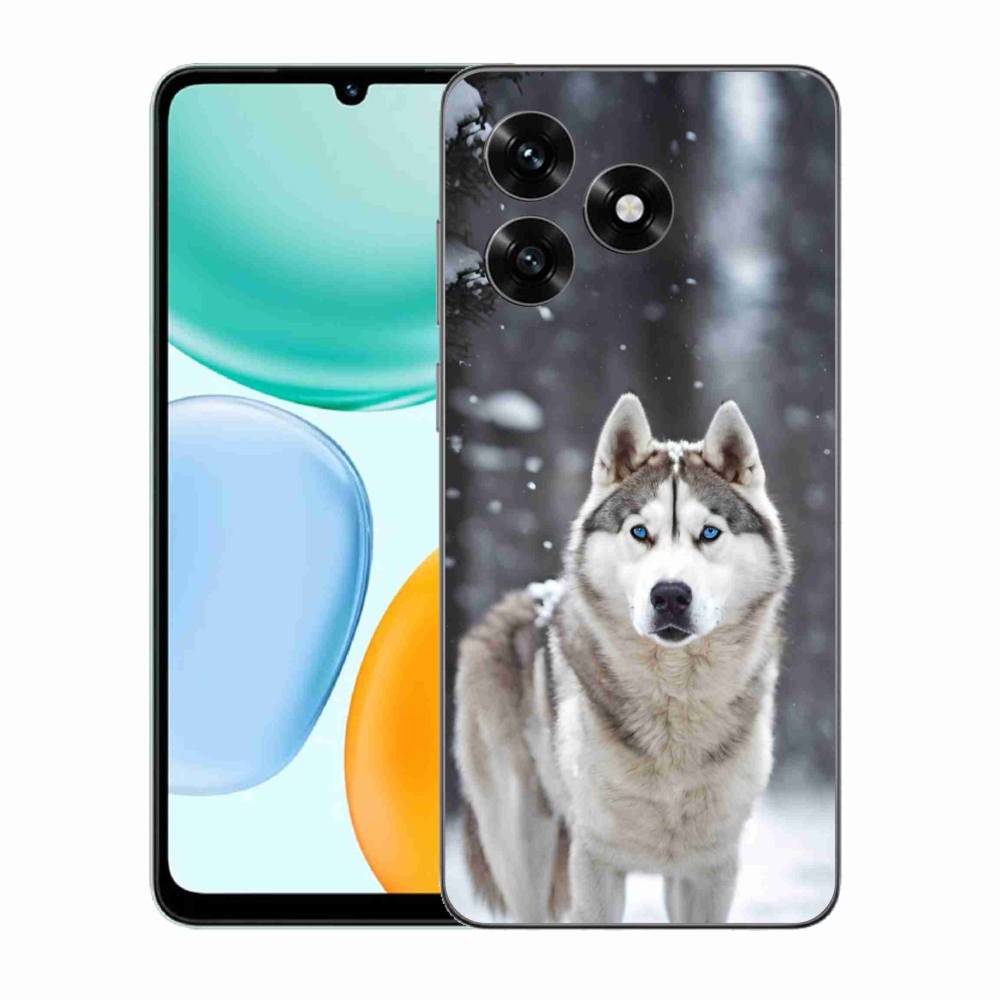 Gélový kryt mmCase na Honor X5c Plus - husky 2