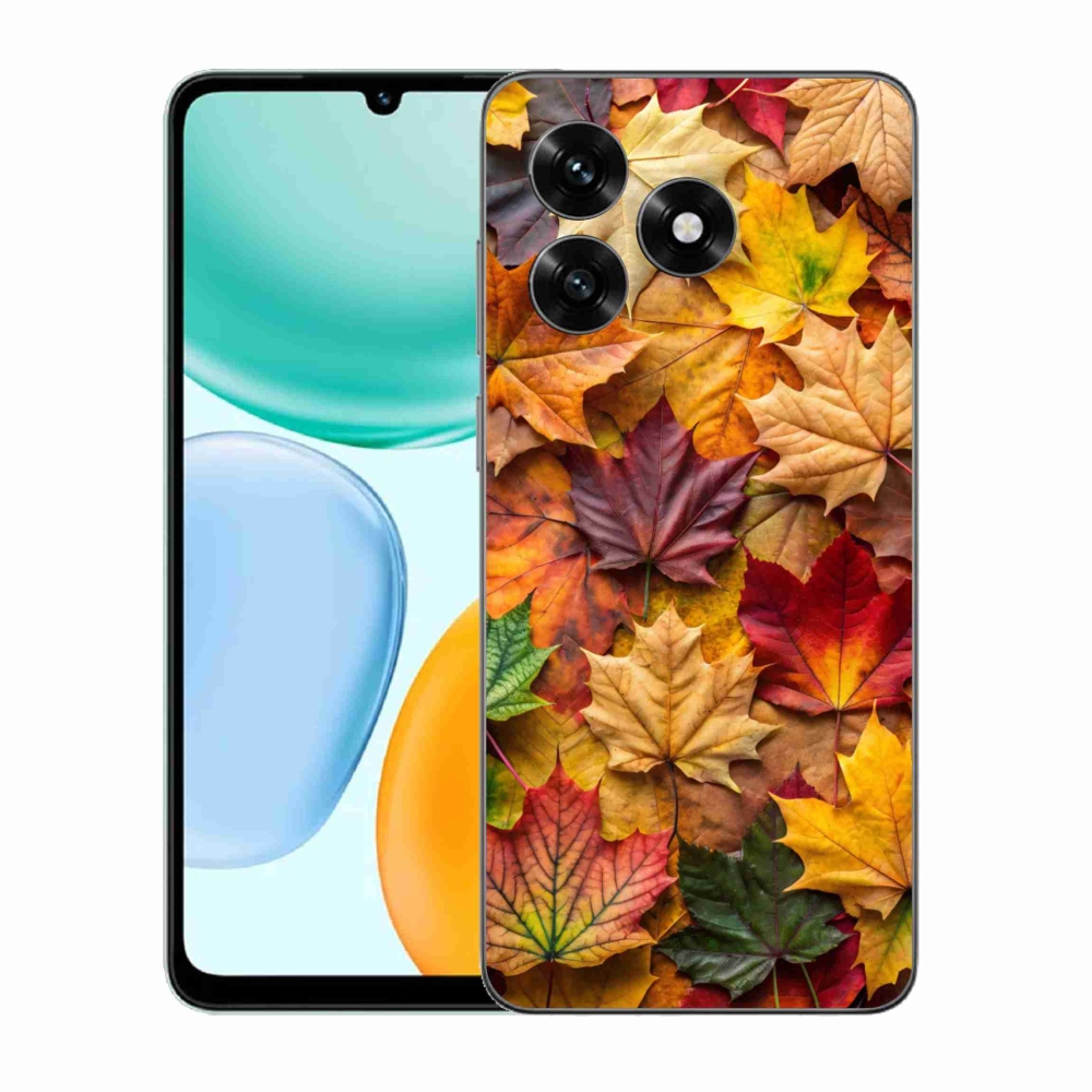 Gélový kryt mmCase na Honor X5c Plus - javorové listy 2