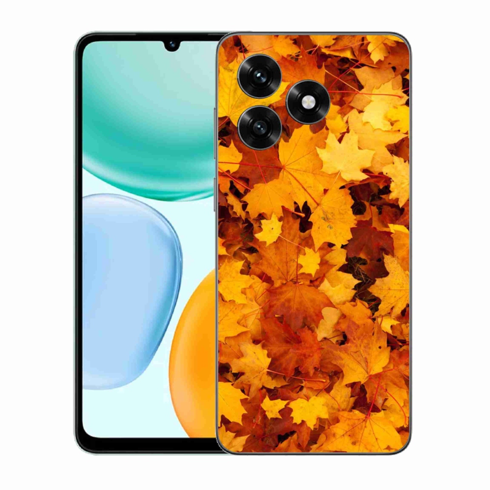 Gélový kryt mmCase na Honor X5c Plus - javorové listy