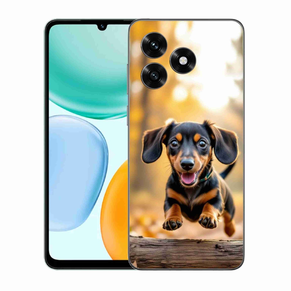 Gélový kryt mmCase na Honor X5c Plus - jazvečík 2