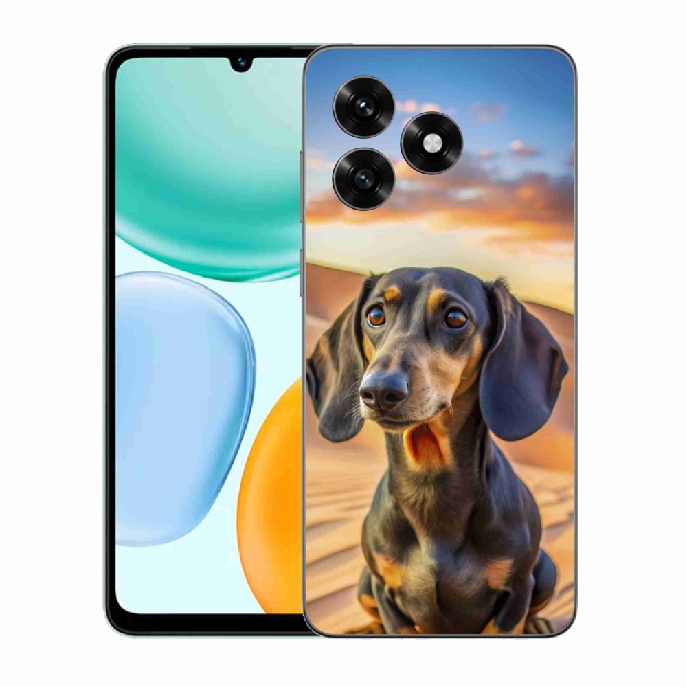 Gélový kryt mmCase na Honor X5c Plus - jazvečík 3