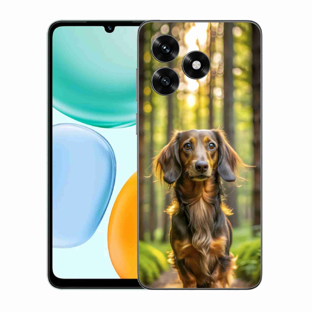 Gélový kryt mmCase na Honor X5c Plus - jazvečík 4