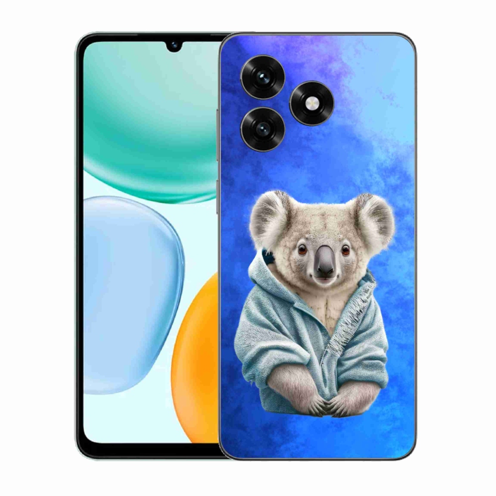 Gélový kryt mmCase na Honor X5c Plus - koala vo svetri