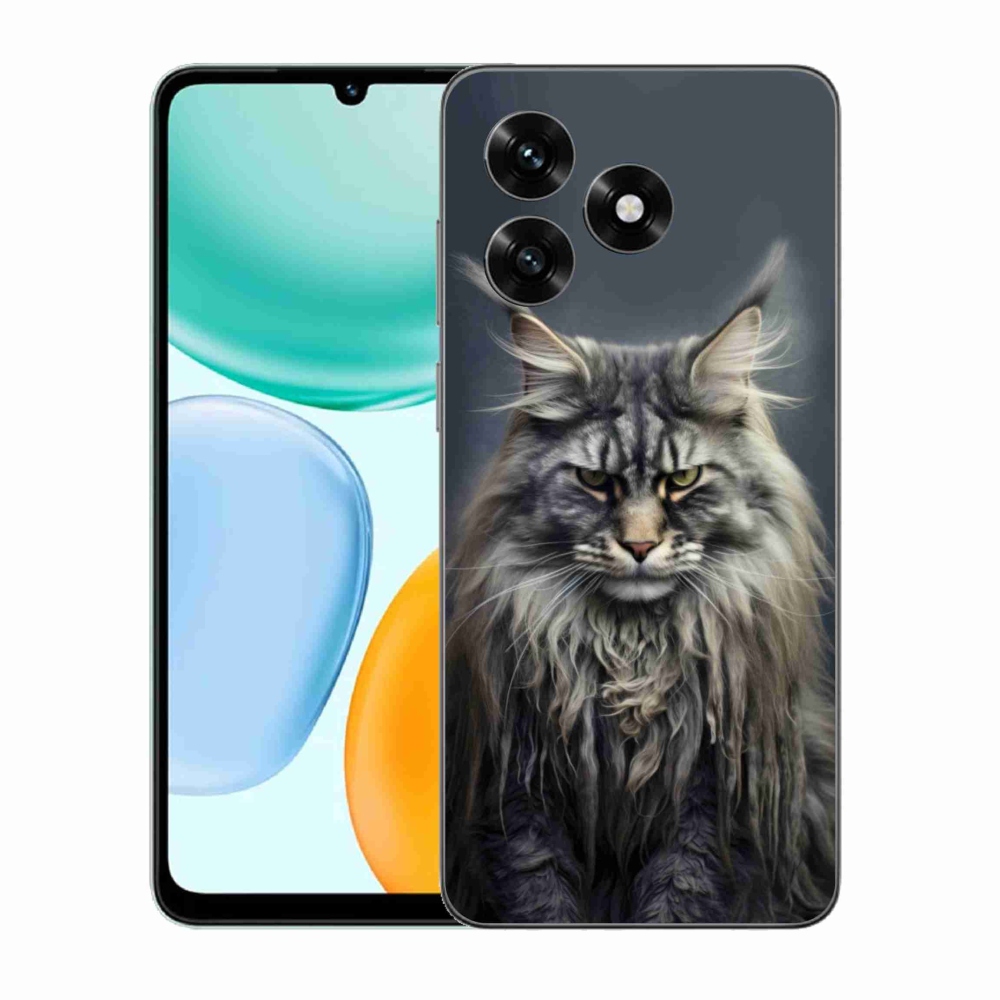 Gélový kryt mmCase na Honor X5c Plus - mačacie pohľad 4