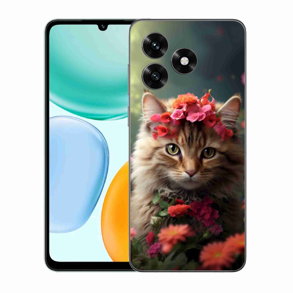 Gélový kryt mmCase na Honor X5c Plus - mačacia princezná