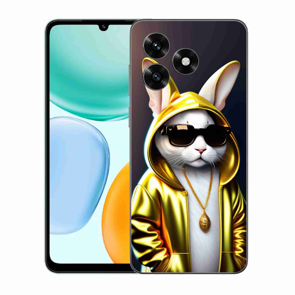 Gélový kryt mmCase na Honor X5c Plus - mačka boss