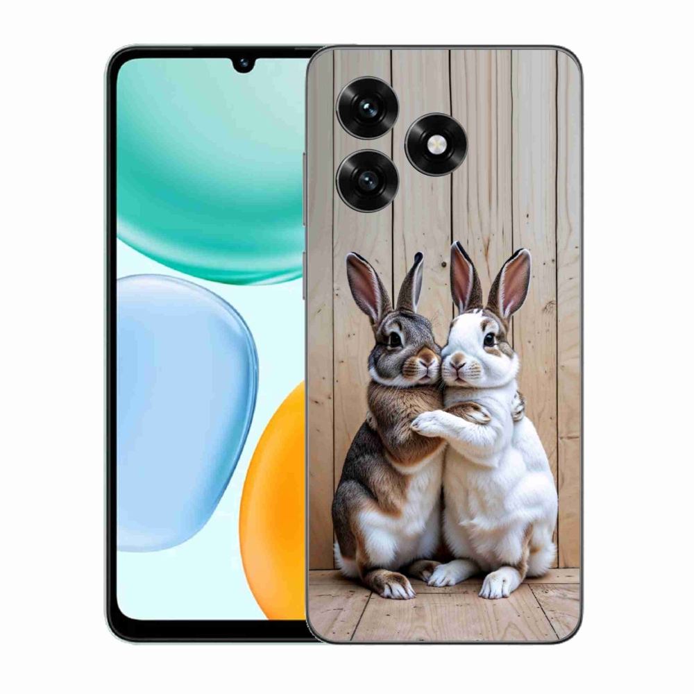 Gélový kryt mmCase na Honor X5c Plus - králičie pár