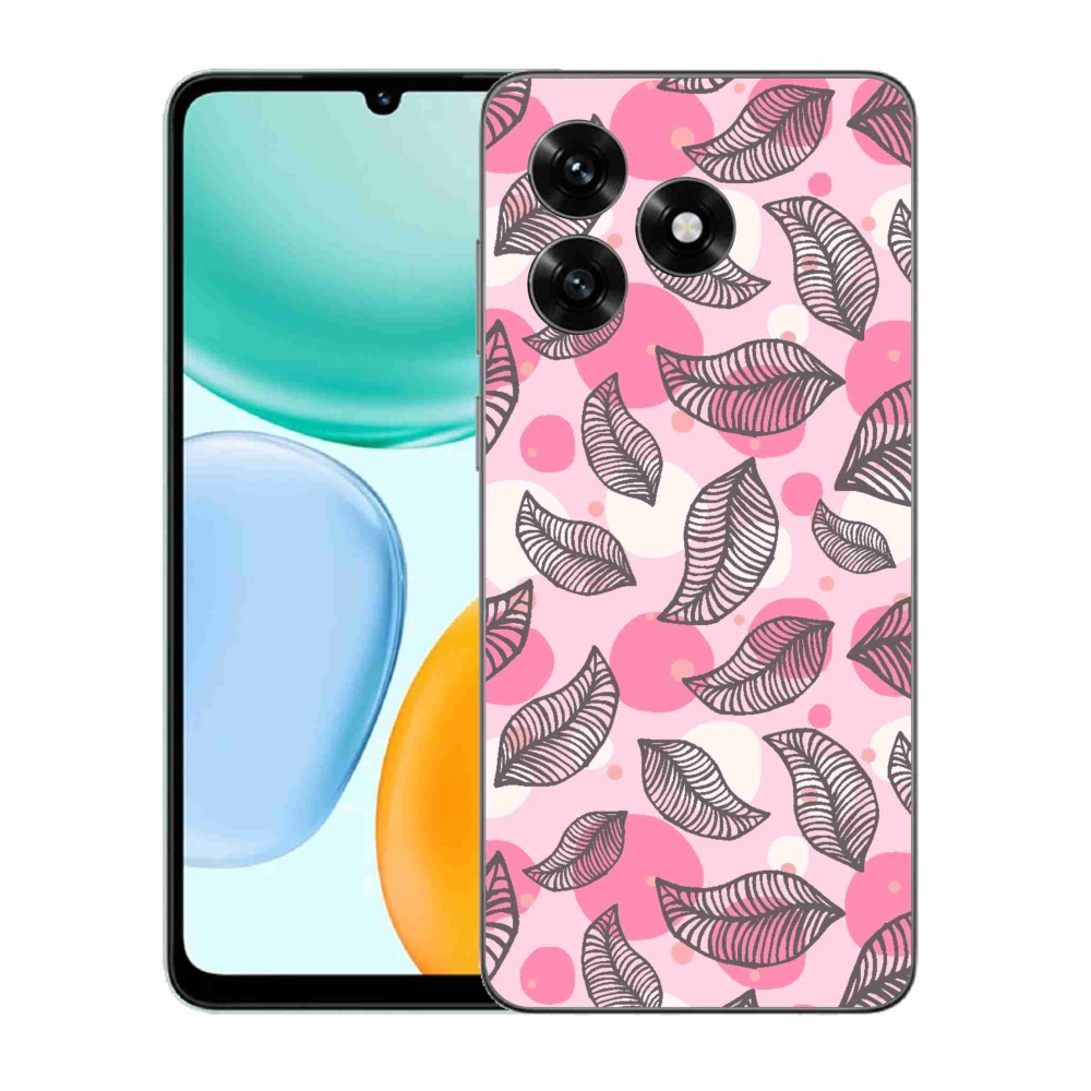 Gélový kryt mmCase na Honor X5c Plus - kreslené padajúce listy