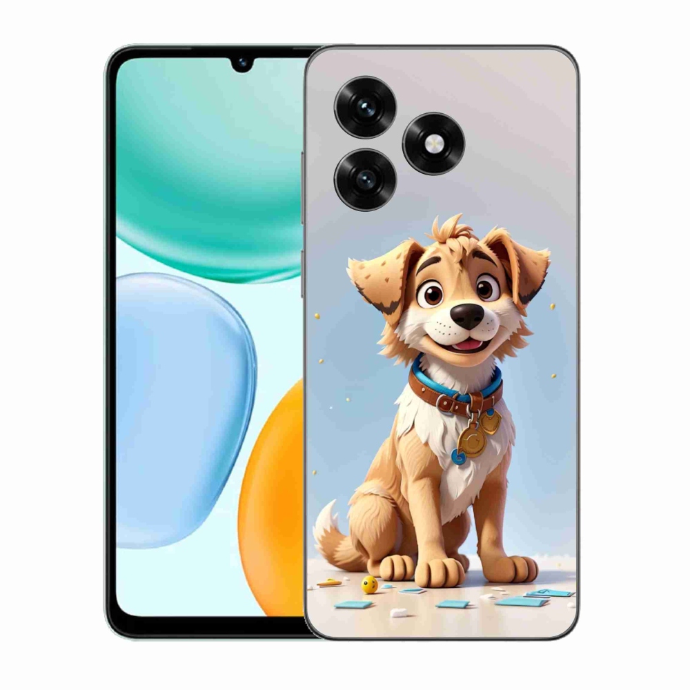 Gélový kryt mmCase na Honor X5c Plus - kreslené šteňa