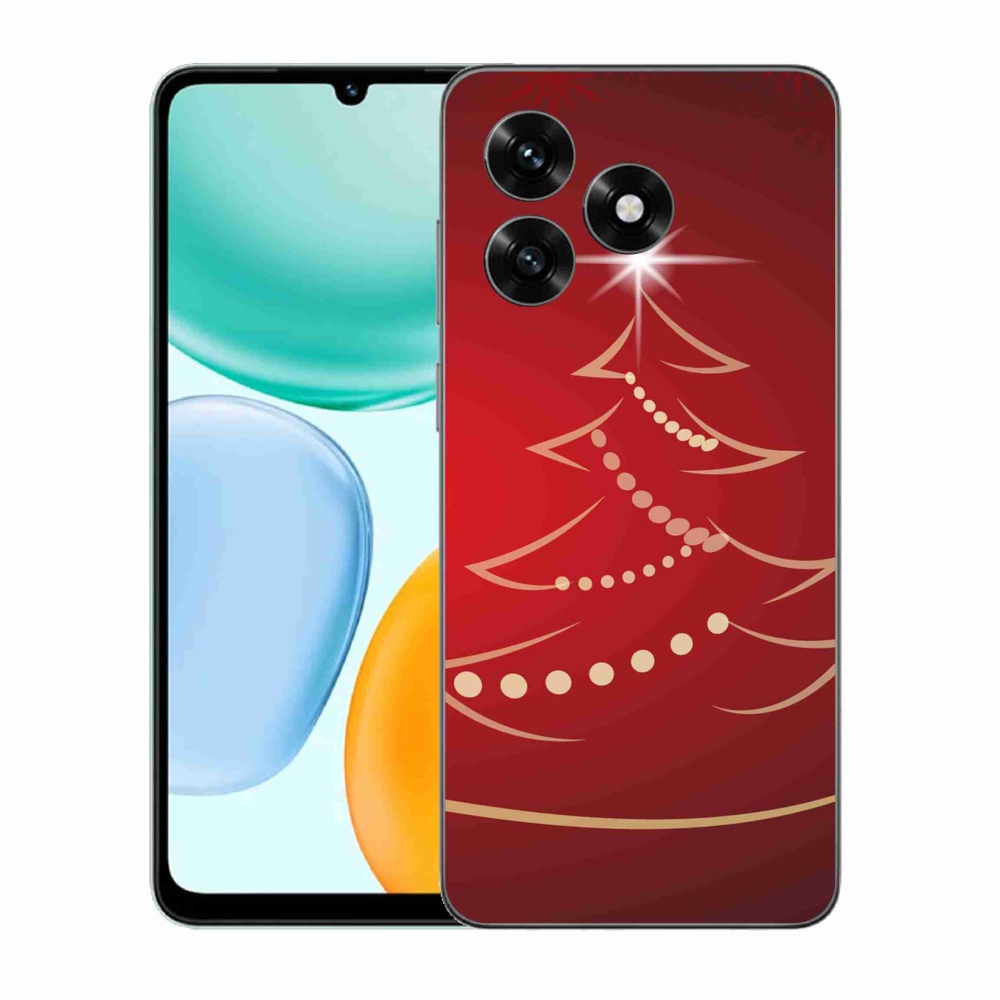 Gélový kryt mmCase na Honor X5c Plus - kreslený vianočný stromček