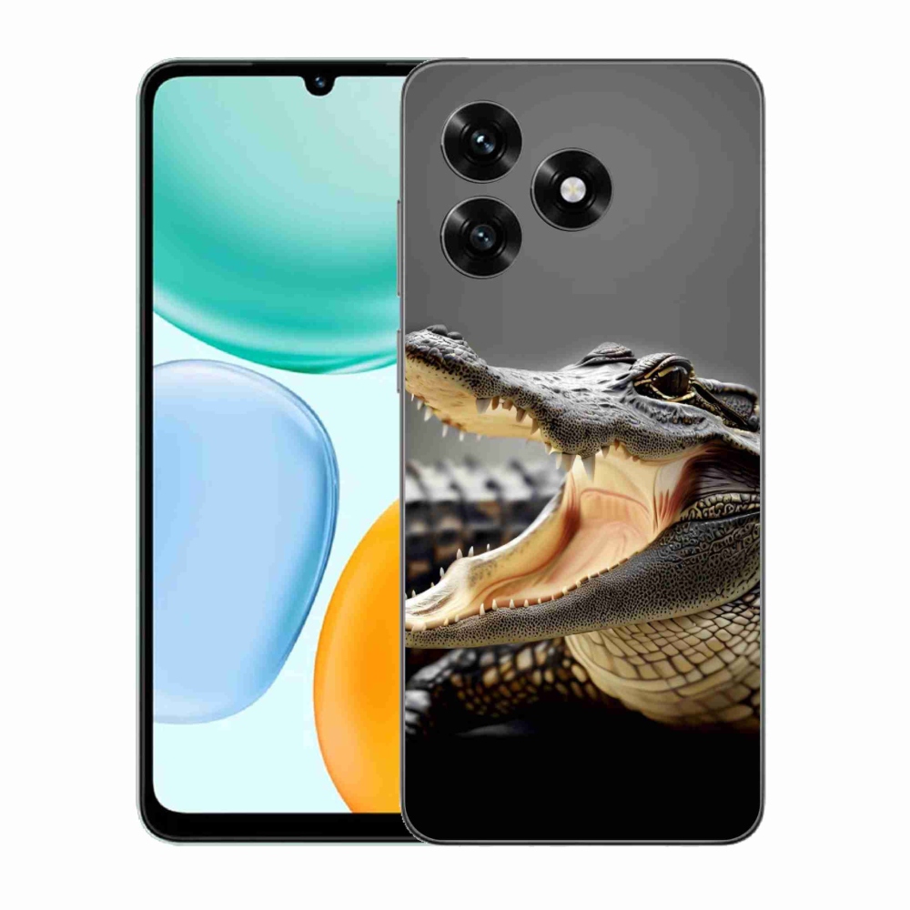 Gélový kryt mmCase na Honor X5c Plus - krokodíl