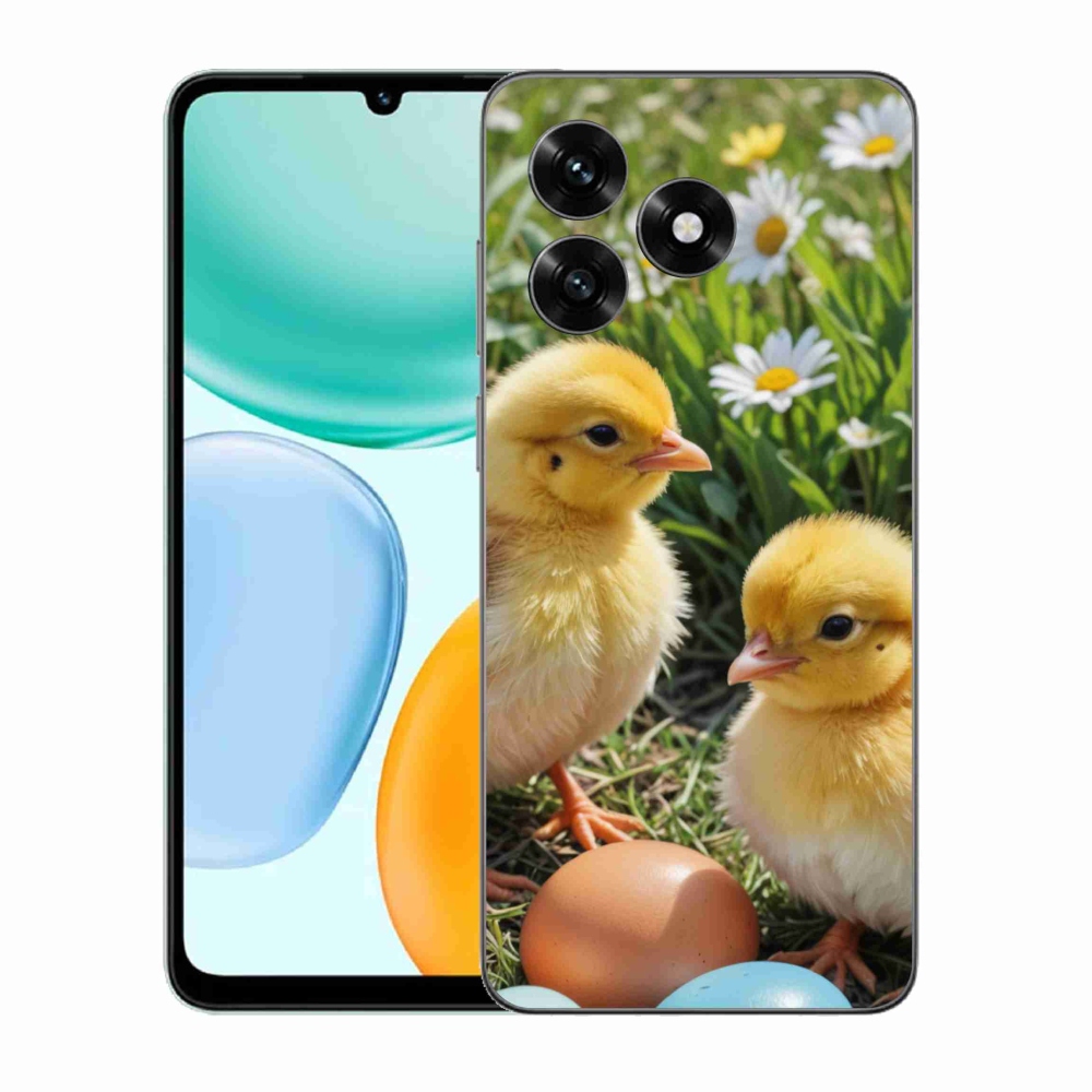 Gélový kryt mmCase na Honor X5c Plus - kuriatka