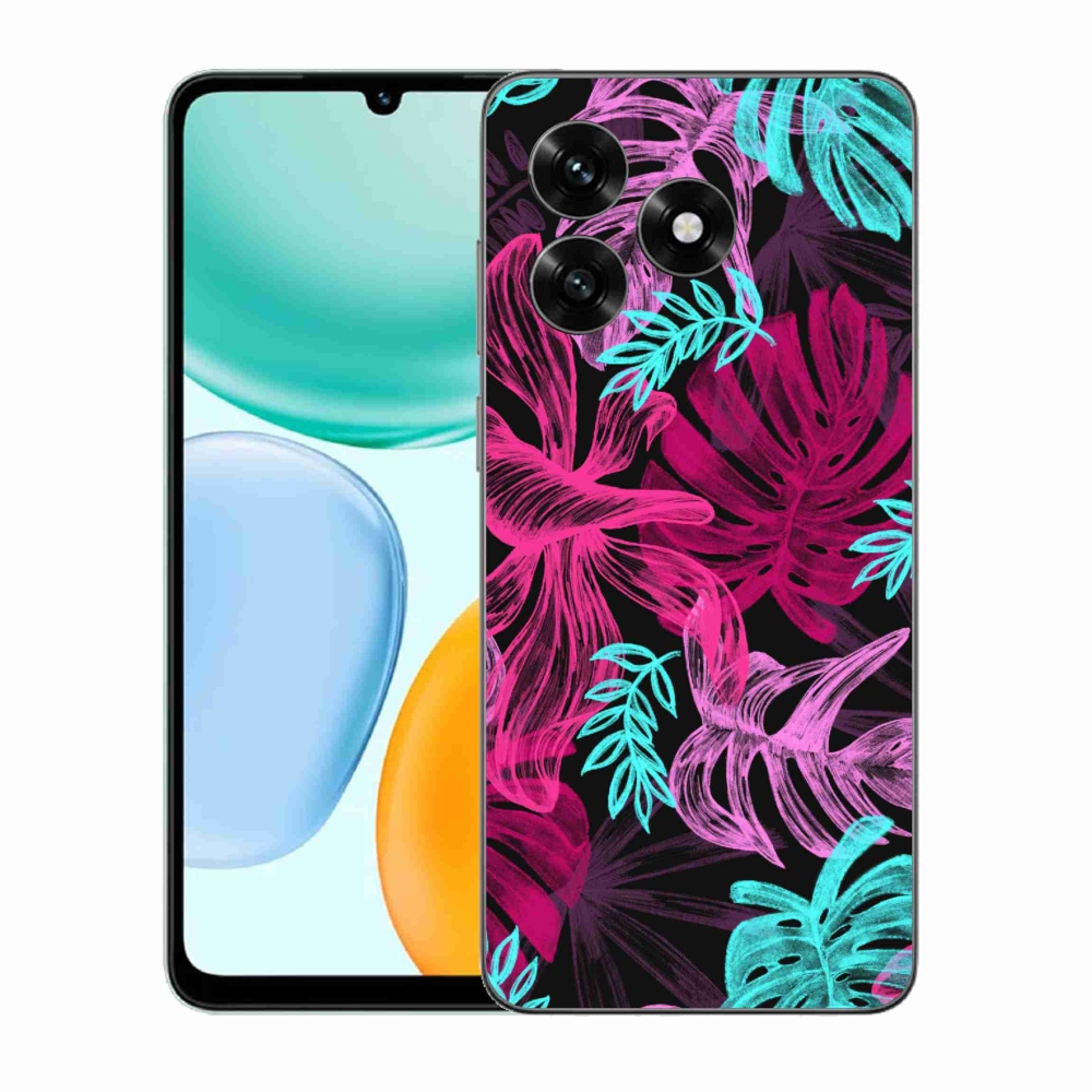 Gélový kryt mmCase na Honor X5c Plus - kvety 1