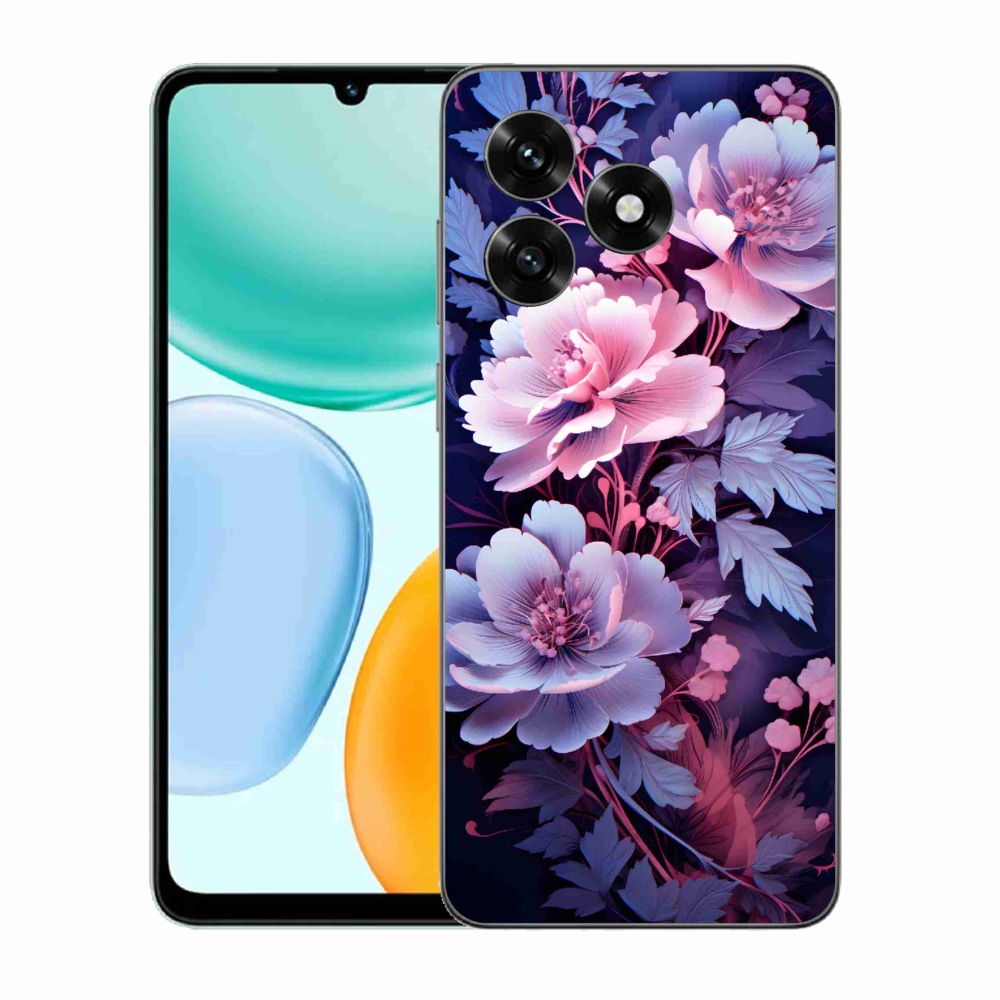 Gélový kryt mmCase na Honor X5c Plus - kvety 11