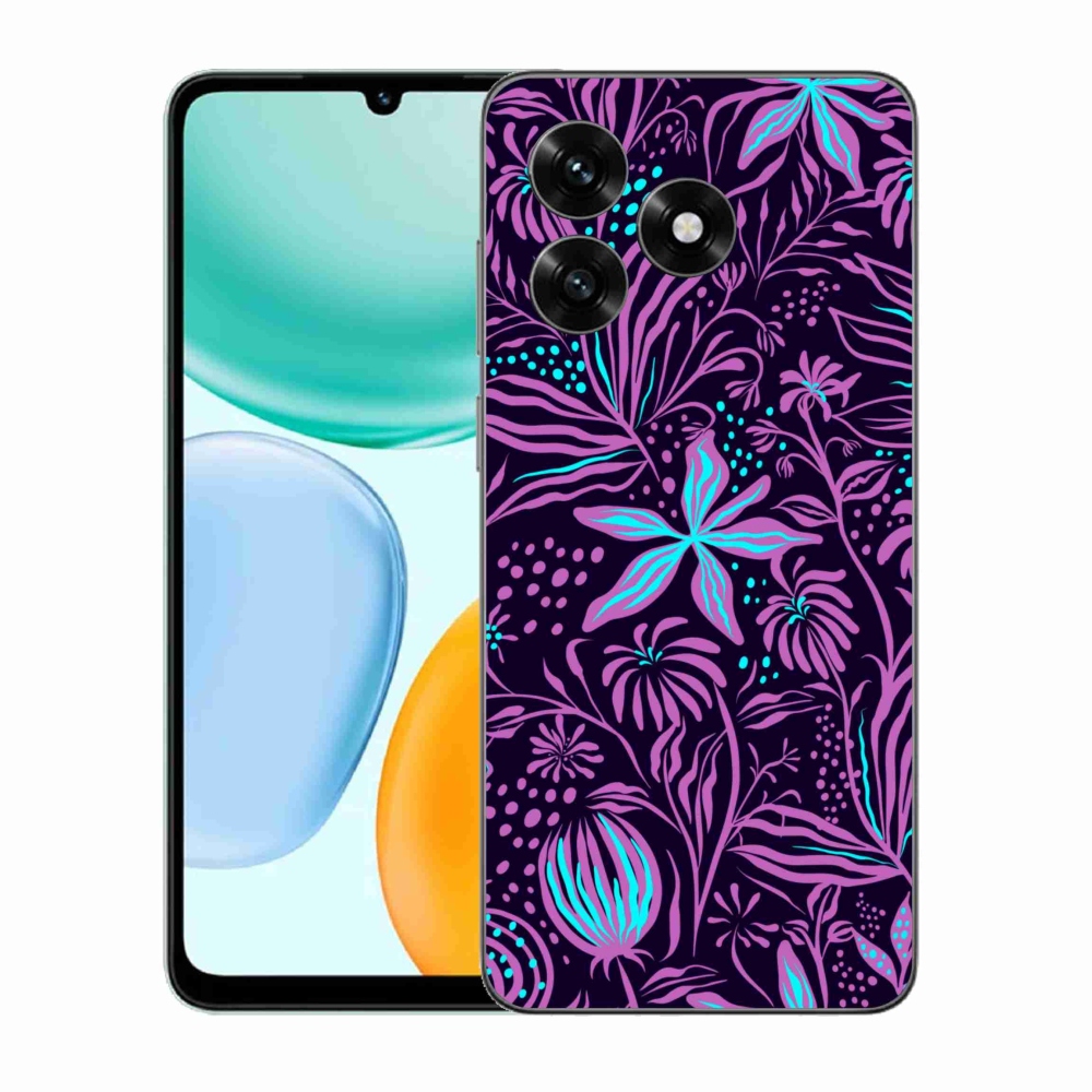 Gélový kryt mmCase na Honor X5c Plus - kvety 2