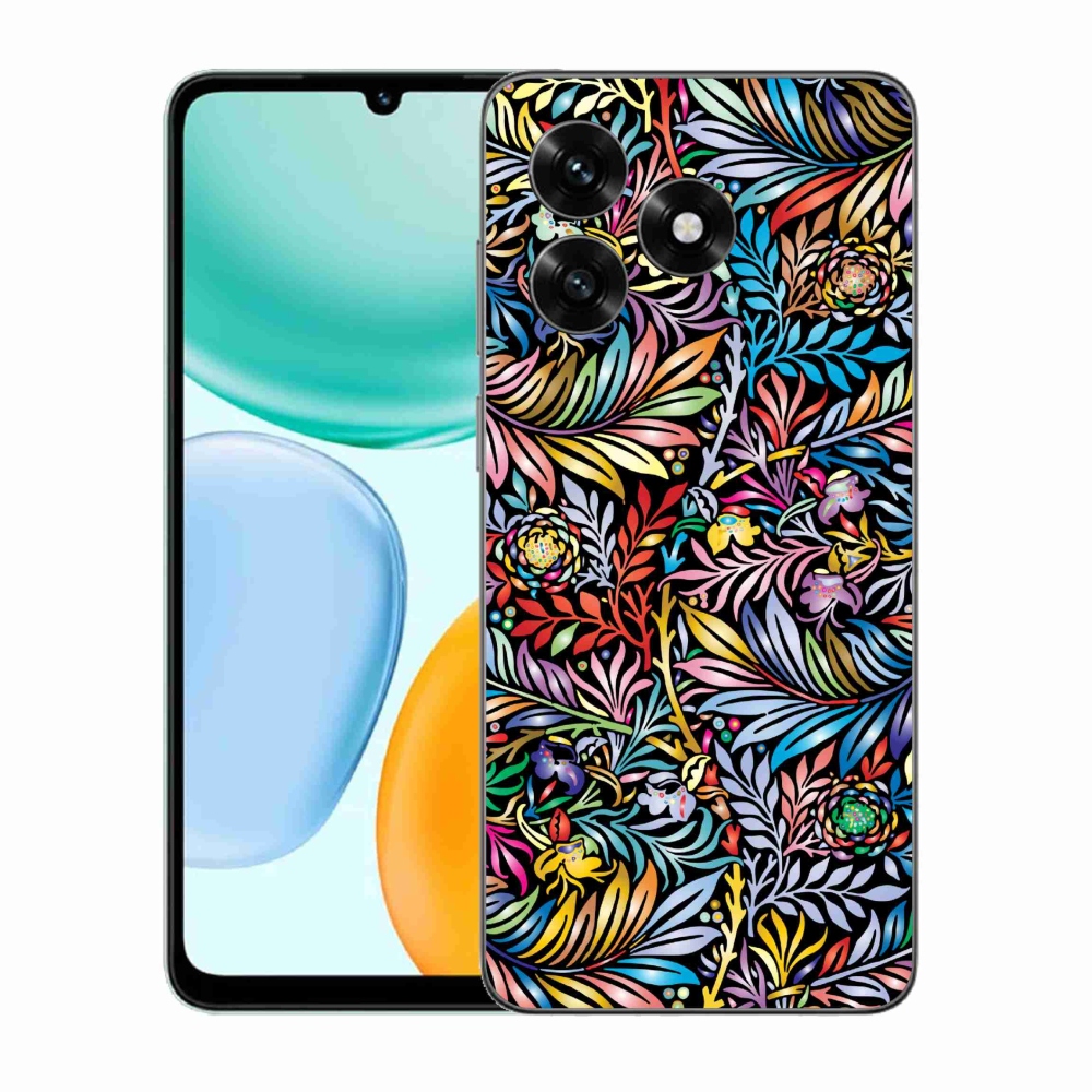 Gélový kryt mmCase na Honor X5c Plus - kvety 5