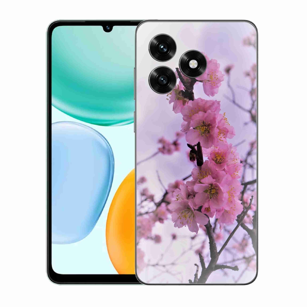 Gélový kryt mmCase na Honor X5c Plus - kvety 7