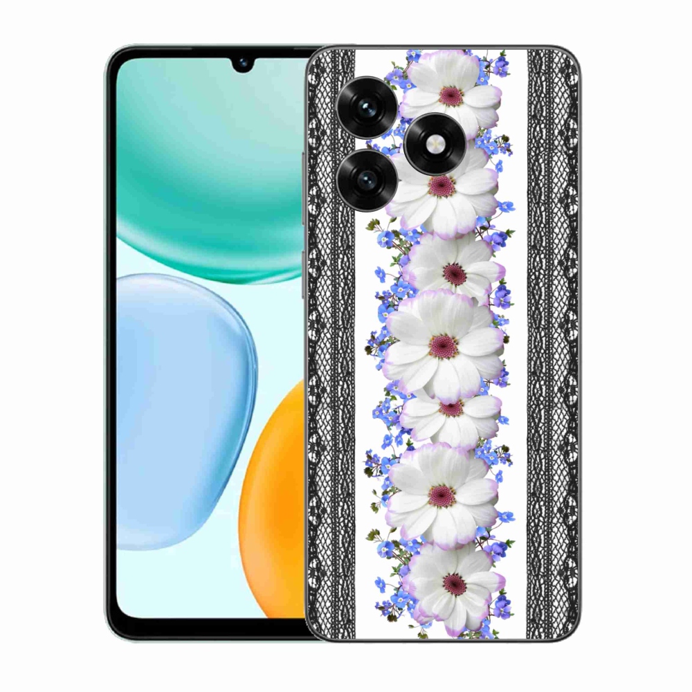 Gélový kryt mmCase na Honor X5c Plus - kvety 8