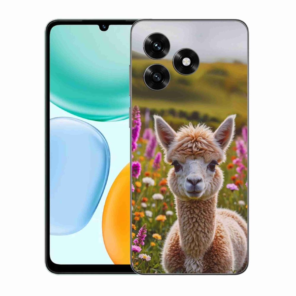 Gélový kryt mmCase na Honor X5c Plus - lama na lúke