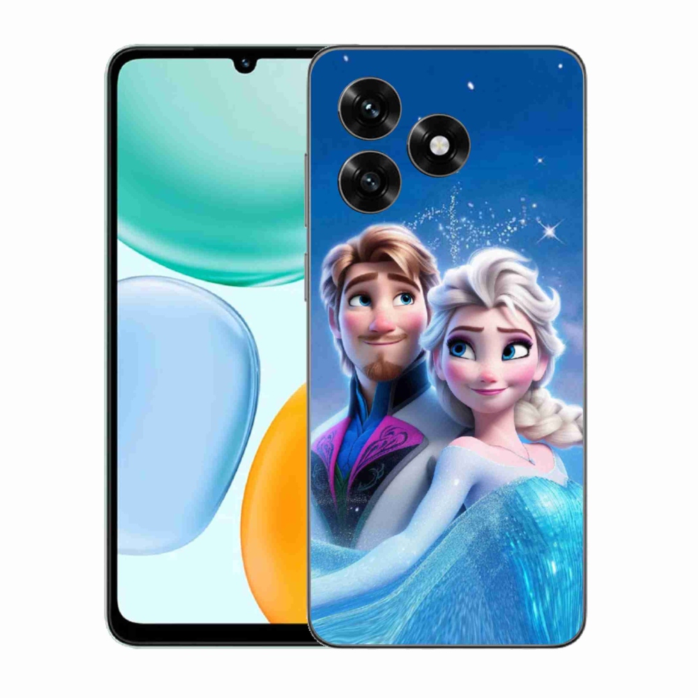 Gélový kryt mmCase na Honor X5c Plus - ľadové kráľovstvo 1