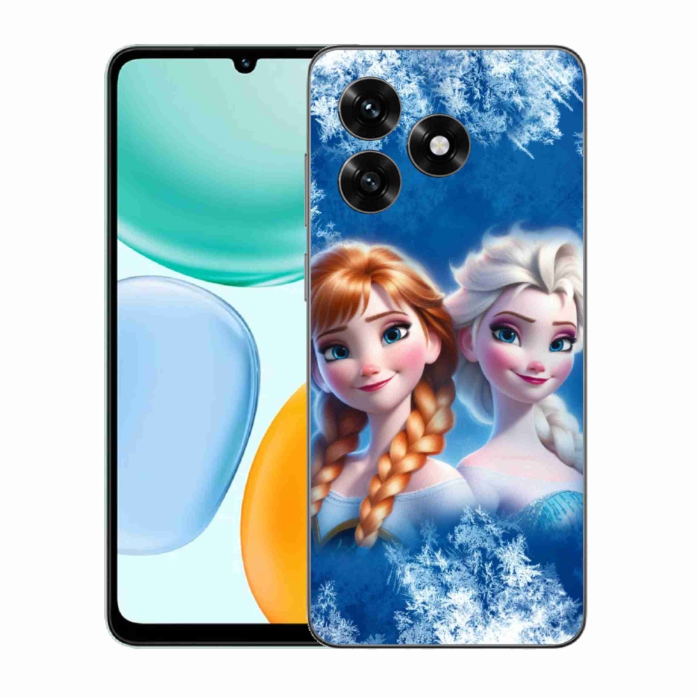 Gélový kryt mmCase na Honor X5c Plus - ľadové kráľovstvo 2