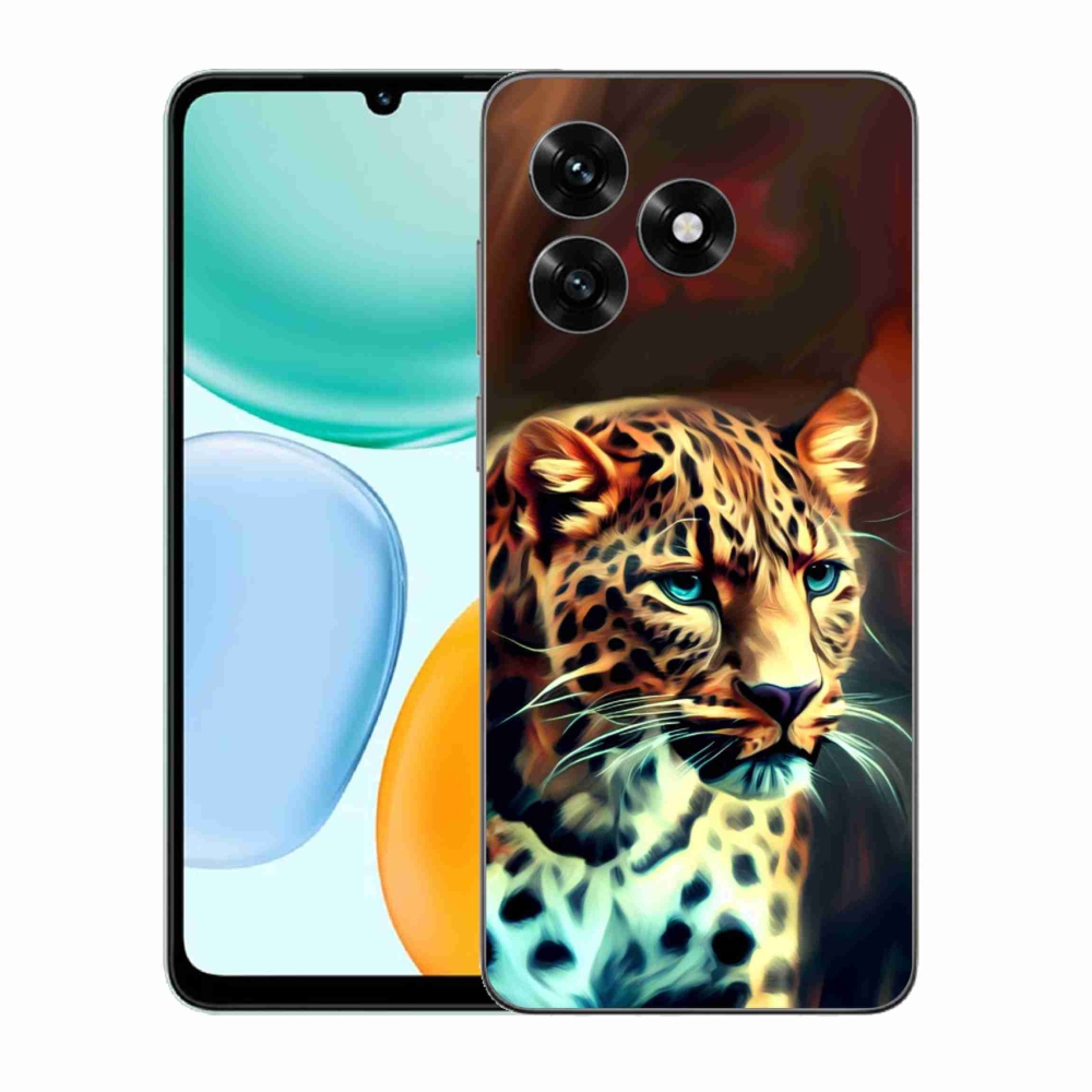 Gélový kryt mmCase na Honor X5c Plus - leopard
