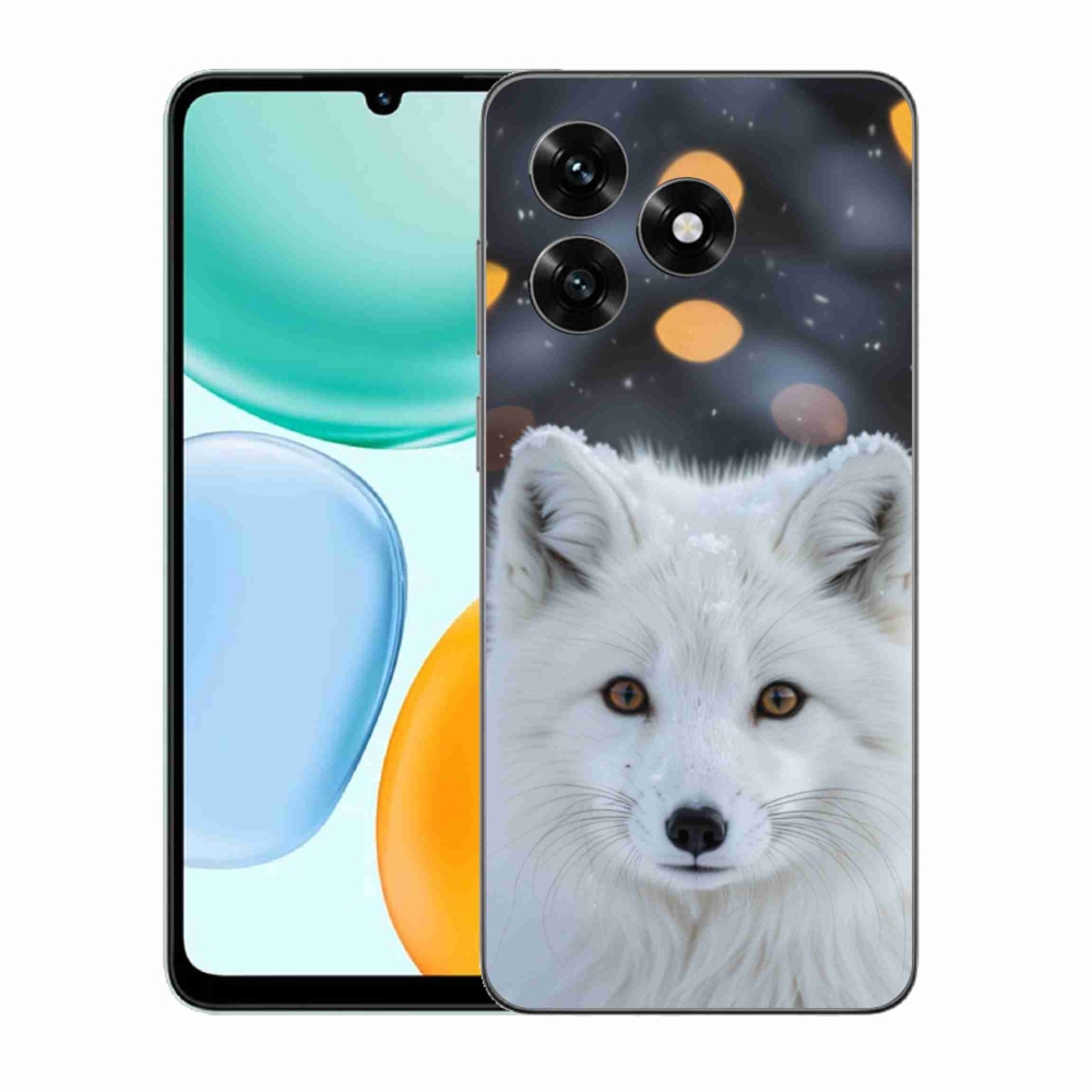 Gélový kryt mmCase na Honor X5c Plus - líška polárna
