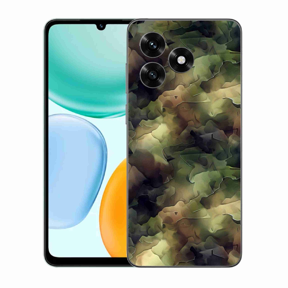 Gélový kryt mmCase na Honor X5c Plus - maskáčový vzor 10