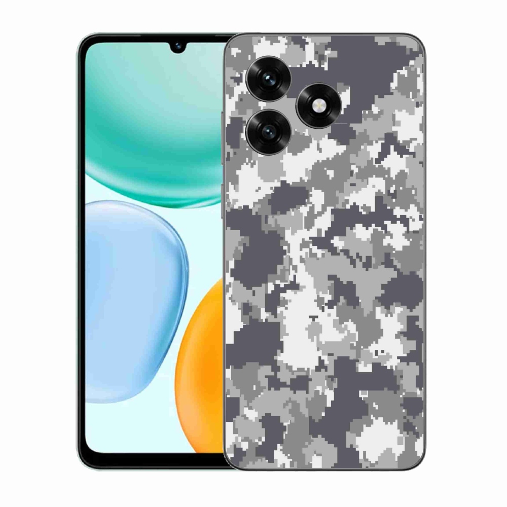 Gélový kryt mmCase na Honor X5c Plus - maskáčový vzor 2