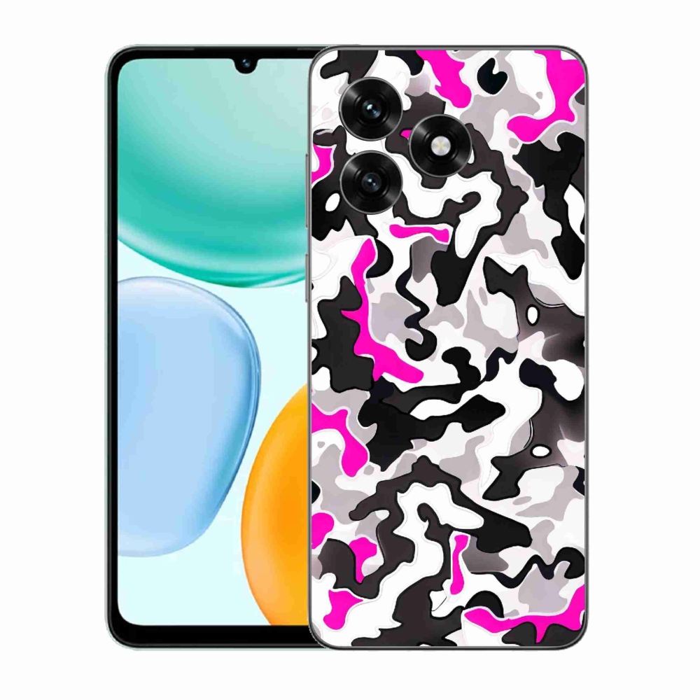 Gélový kryt mmCase na Honor X5c Plus - maskáčový vzor 5