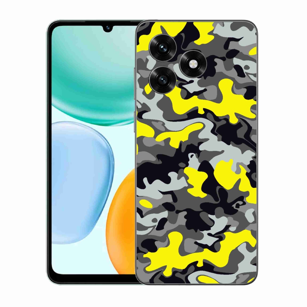 Gélový kryt mmCase na Honor X5c Plus - maskáčový vzor 6