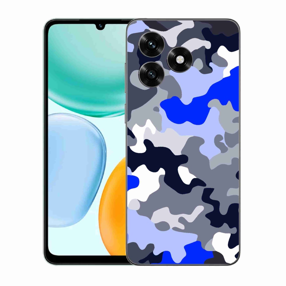 Gélový kryt mmCase na Honor X5c Plus - maskáčový vzor 8