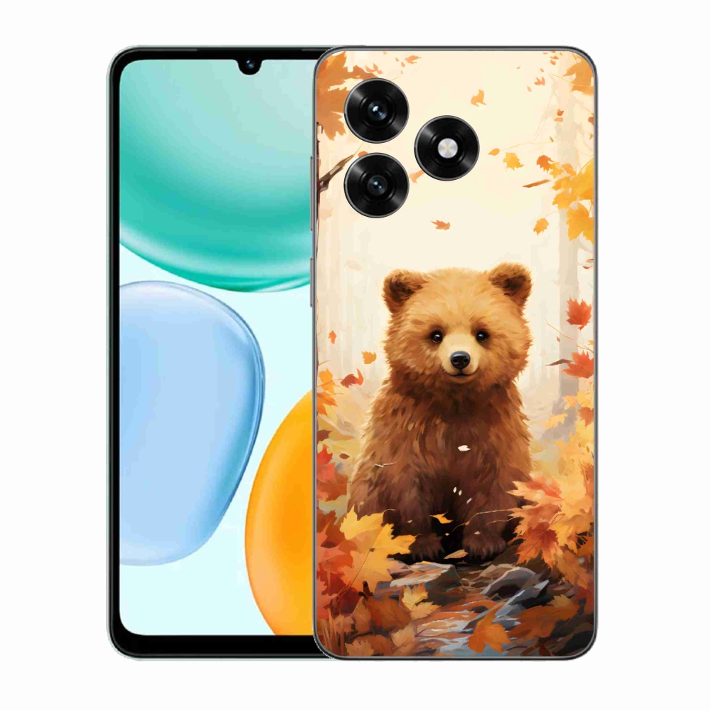 Gélový kryt mmCase na Honor X5c Plus - medveď v lese