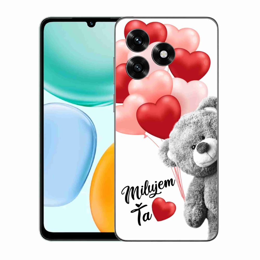 Gélový kryt mmCase na Honor X5c Plus - milujem Ťa sk