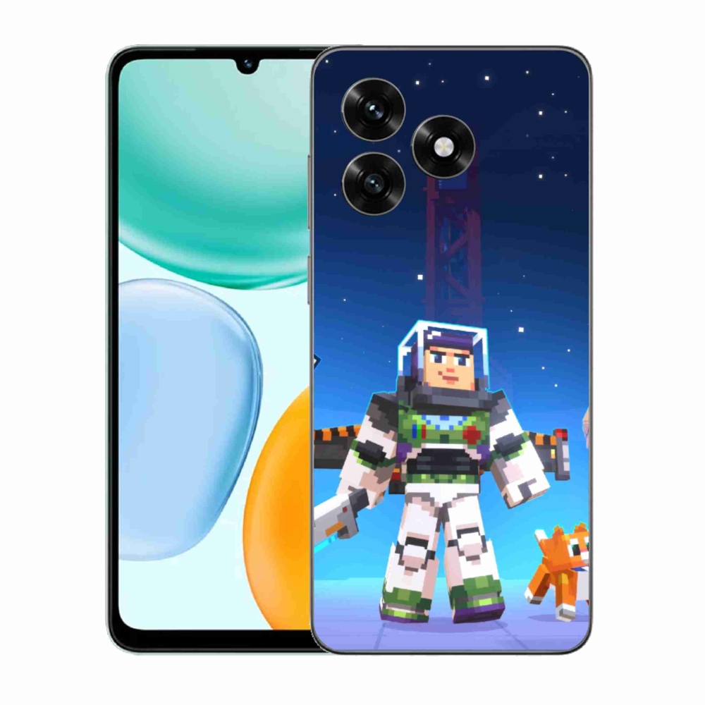 Gélový kryt mmCase na Honor X5c Plus - minecraft 2