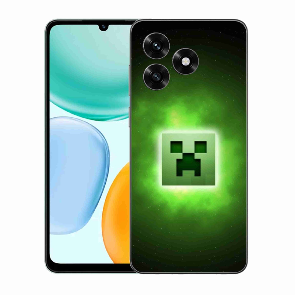 Gélový kryt mmCase na Honor X5c Plus - minecraft