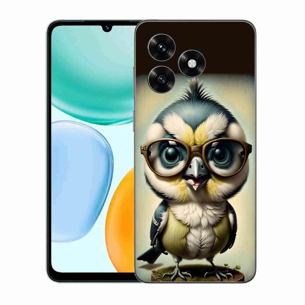 Gélový kryt mmCase na Honor X5c Plus - mláďa s okuliarmi